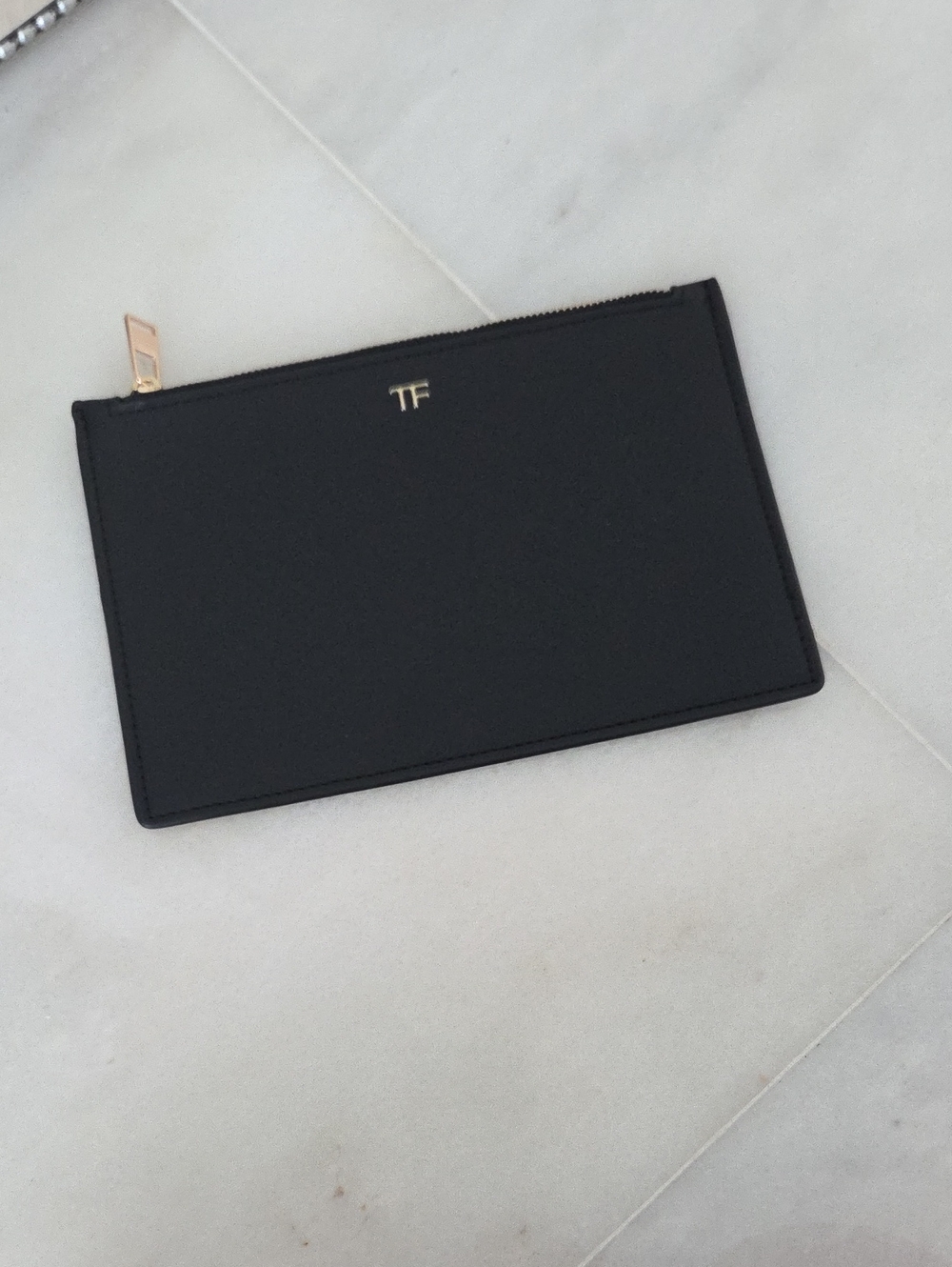 Tom Ford Black Cosmetic Bag/ Clutch NEW!!
